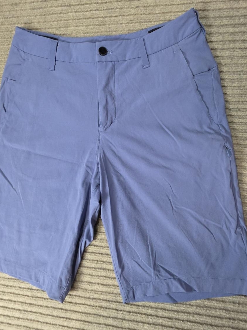 Lululemon Mens 31 Commission Golf Short 10 inch Blue, Water Drop, Chino Shorts